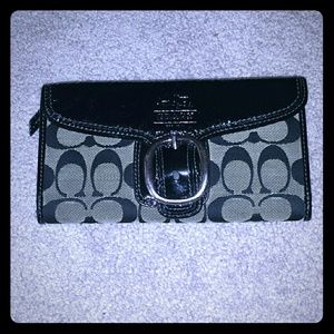 Authentic Black Coach Wallet!