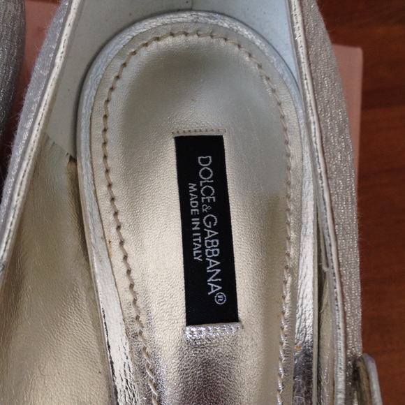 Dolce & Gabbana Metallic Pumps - Picture 4 of 4