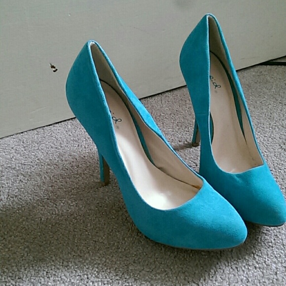 High heels.