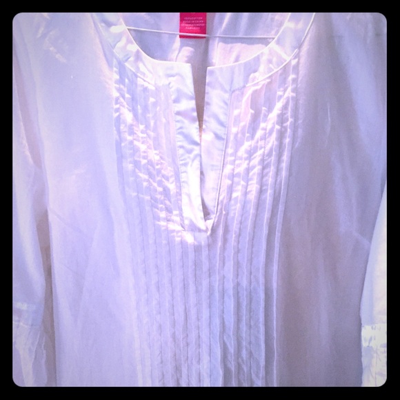 White tunic.