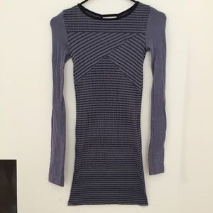 FP Intimately Purple Bodycon Dress with open back