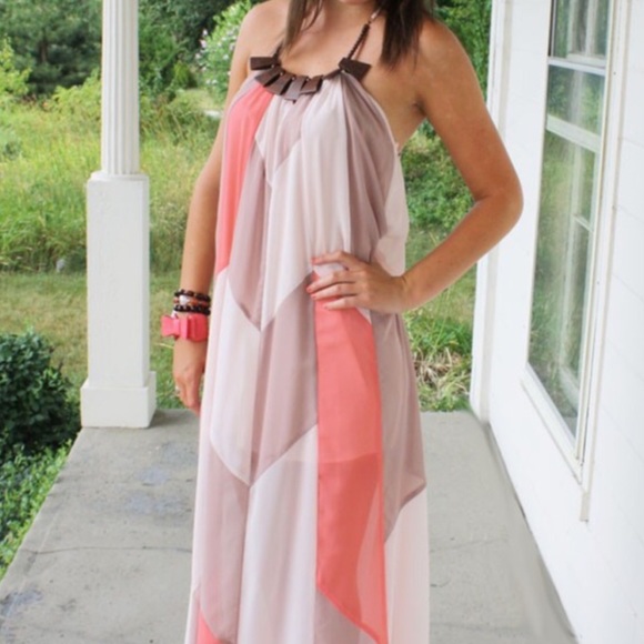 Sheer Maxi Dress