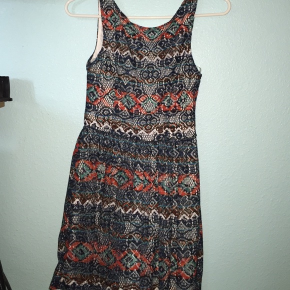 Fun mid thigh length dress!