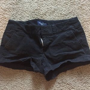 Black American eagle shorts