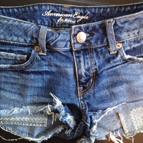 Aerie size 4 jean shorts