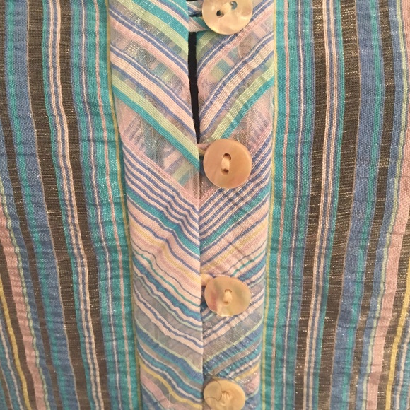 J. H. Collectibles Striped Tunic Size small - Picture 2 of 4