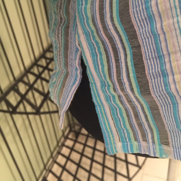 J. H. Collectibles Striped Tunic Size small - Picture 3 of 4