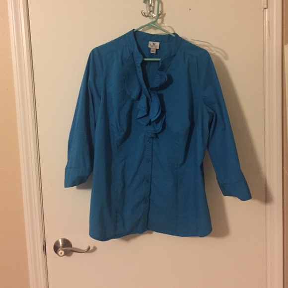 Teal blouse