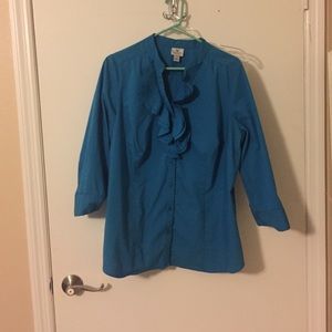 Teal blouse