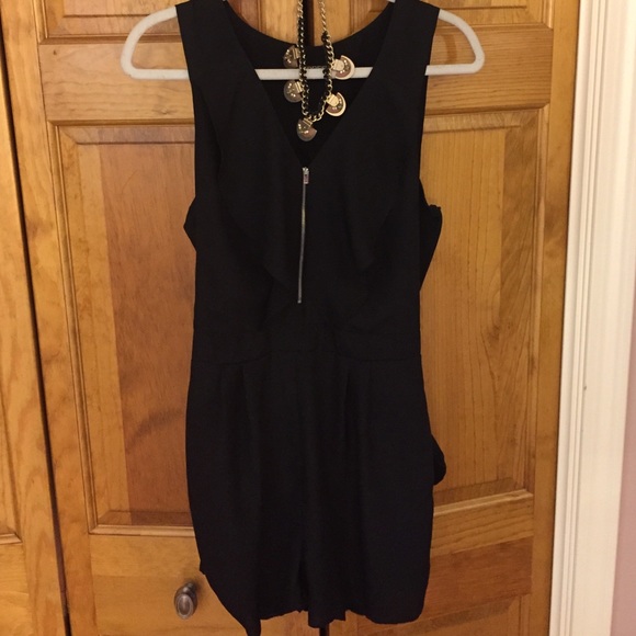 Black romper from express