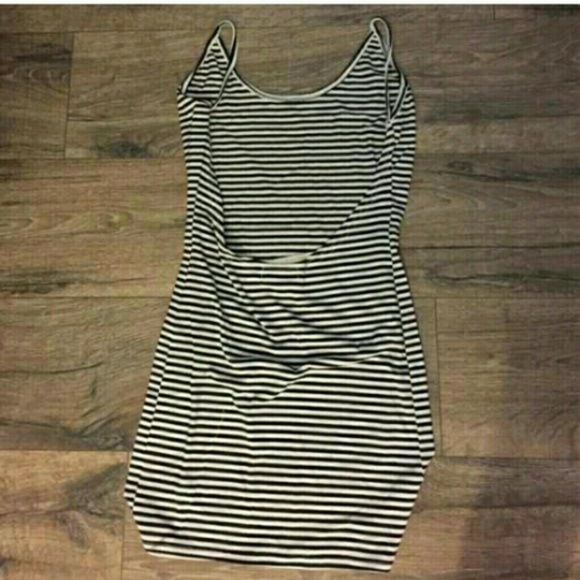 Rich Coco Dresses & Skirts - Striped Low back Mini dress
