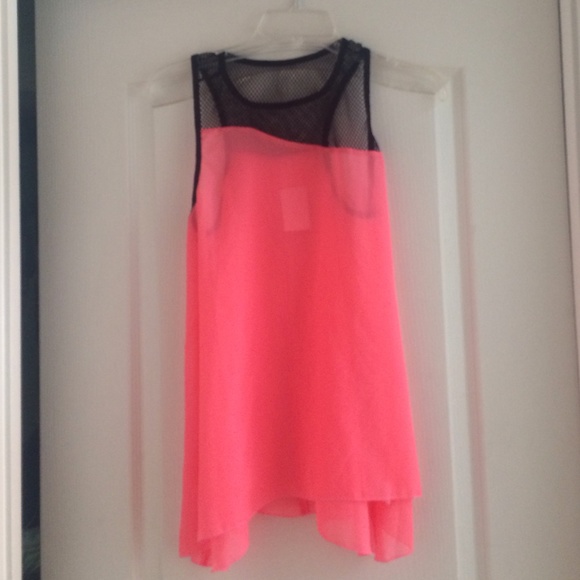 Charolette Russe pink tank top