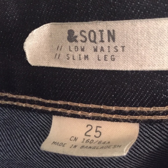 H&M Low raise slim legs. Size 25 - Picture 2 of 4