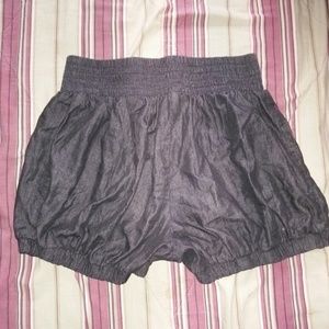 Really Short Dark Denim Shorts