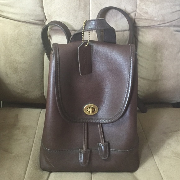 Mini Coach backpack purse