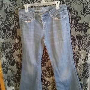 Sz 10S Am.Eagle Real Flare jeans
