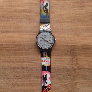 Las Vegas themed Swatch Watch