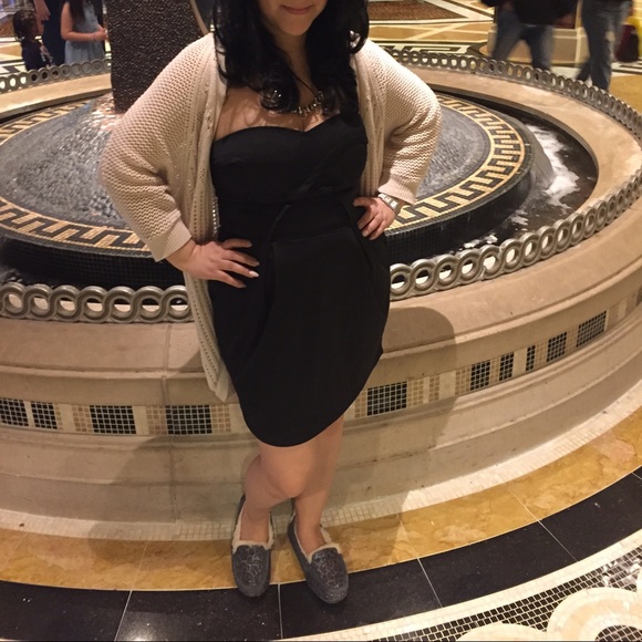 Black Bebe cocktail dress