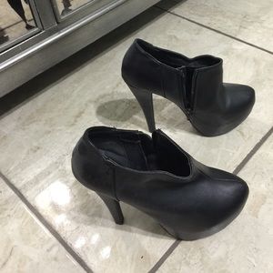 Black booties