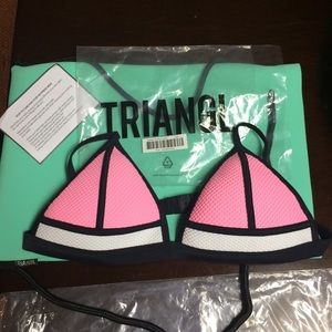 Authentic Bambi Bubble Mint Bikini Top