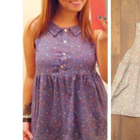 🌸 Floral baby doll top🌸 - Picture 4 of 4