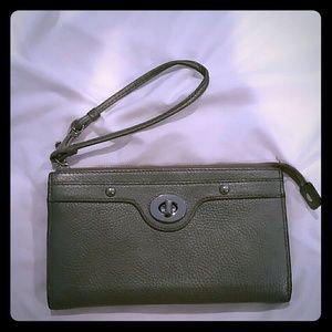 Coach wristlet wallet