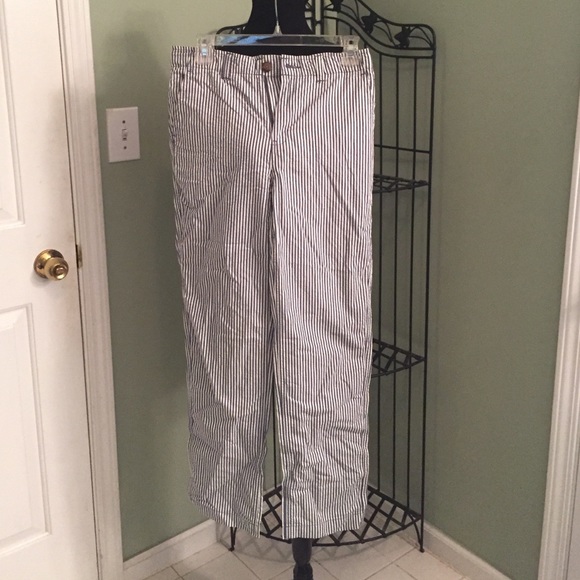 Lands' End Boys Seersucker Pants size 14 NWOT - Picture 2 of 4