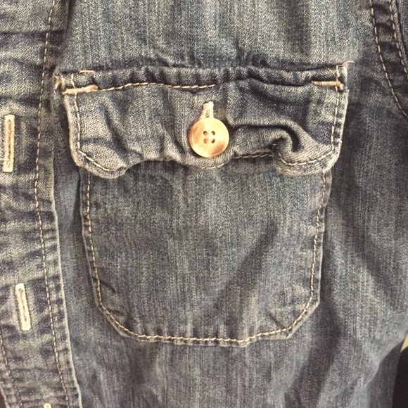 Boys Abercrombie L 10-12 years old Denim Shirt - Picture 3 of 4