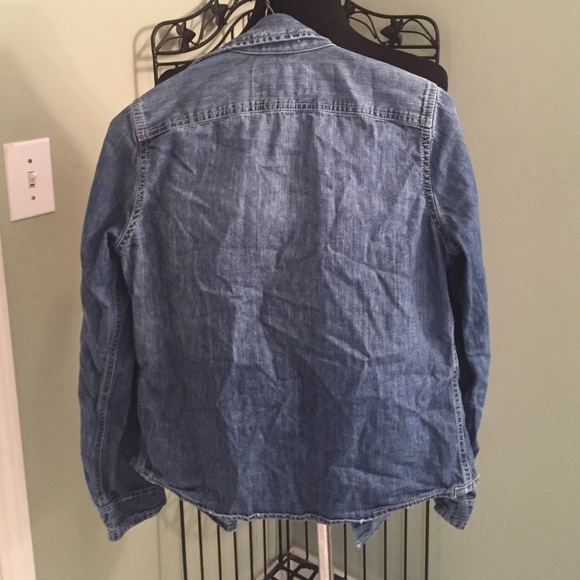 Boys Abercrombie L 10-12 years old Denim Shirt - Picture 4 of 4