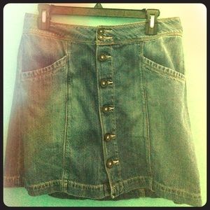 Denim skirt
