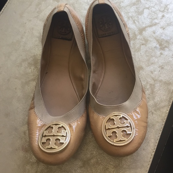 Tory Burch Shoes - Tory burch nude flats