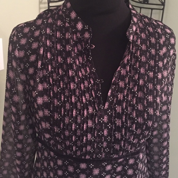 Apt. 9 P/L Georgette Blouse Size Petite Large - Picture 2 of 4