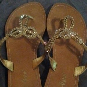 Gold Limelight? sandals
