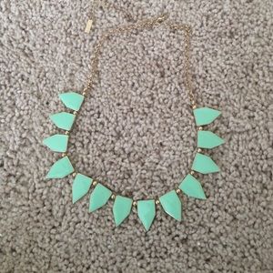 Bauble bar mint statement necklace