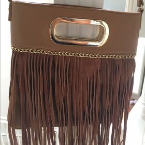 NEW: Fringe shoulder bag