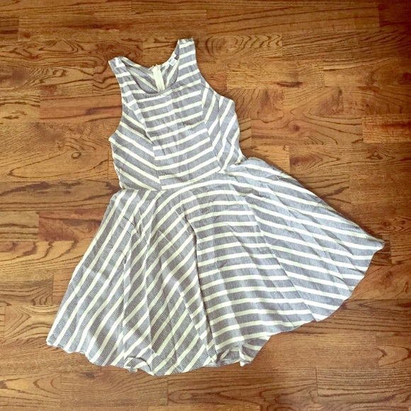Striped Babydoll Dress