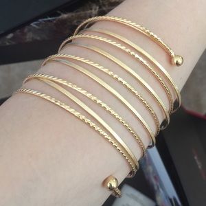 "Gold" arm cuff from Pattys Closet