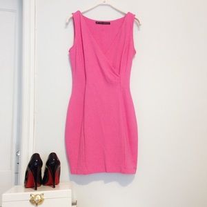 Sleeveless Zara Hot Pink dress