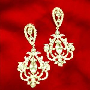 Diamond Chandelier Earrings