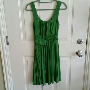 Green anthro dress