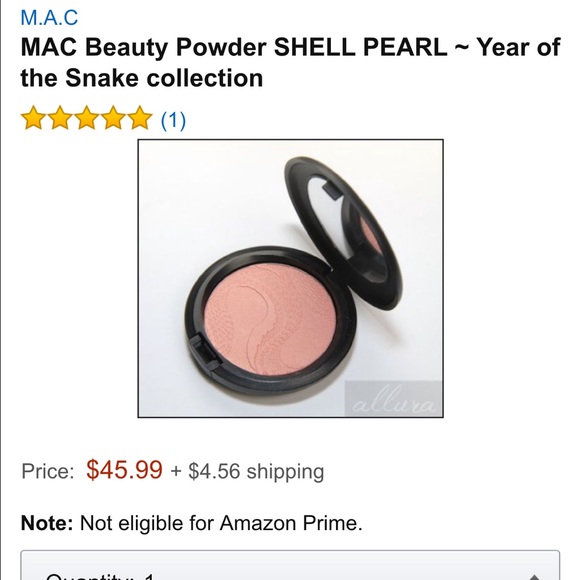 Mac Shell Pearl Beauty Powder - Picture 4 of 4