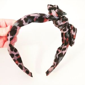 Anthropologie Silk Scarf Headband.