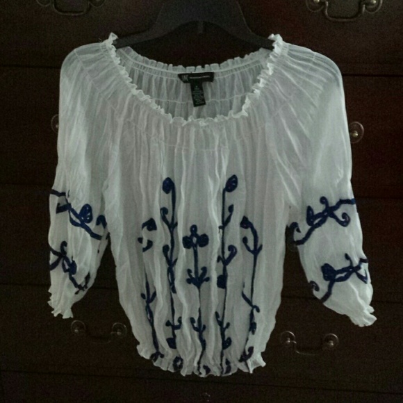 Blouse used only once.. No damage