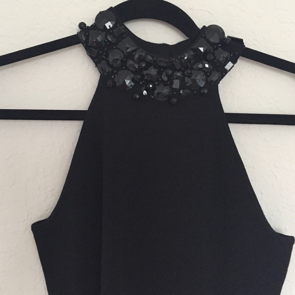 Jeweled neck gorgeous tank