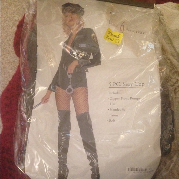 Police romper Halloween costume