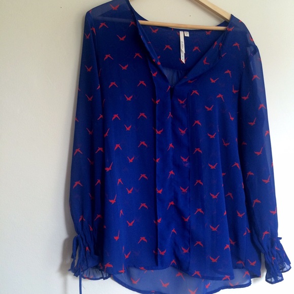 Bellatrix Sheer Blouse Sz. L