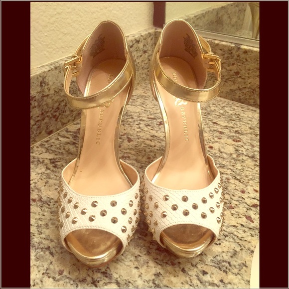 Studded heels
