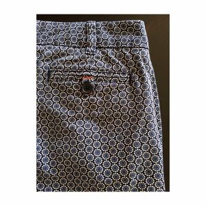 🌸HP 7/3🌸Lands' End Blue Patterned Ankle Pants