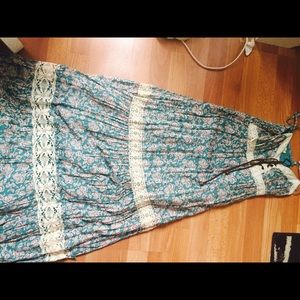 Vintage spaghetti strapped dress