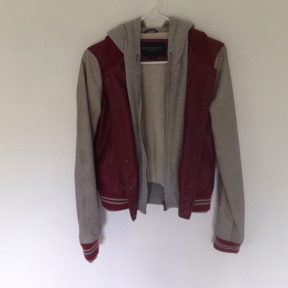 obey letter mans jacket